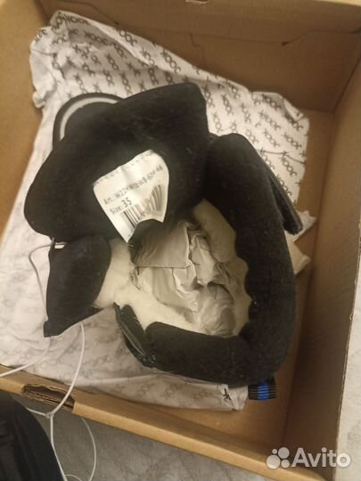 Ботинки зимние для мальчика новые 35 размера