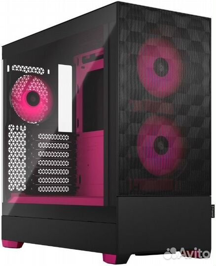 Корпус компьютерный Fractal Design Pop Air RGB Magenta (FD-C-POR1A-03)
