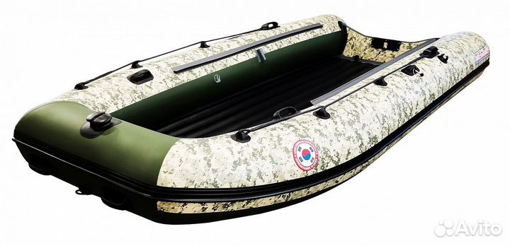 Лодка mishimo рапид 400 PRO Камуфляж пиксель