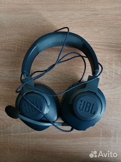 Проводные наушники JBL quantum 100 синий