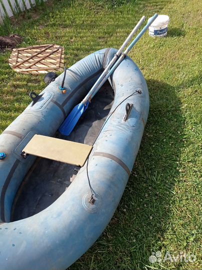 Лодка резиновая одноместная б/у