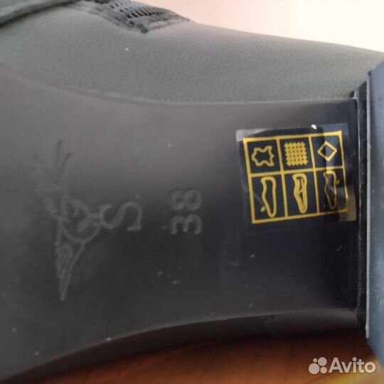 Сапоги осень весна женские 38