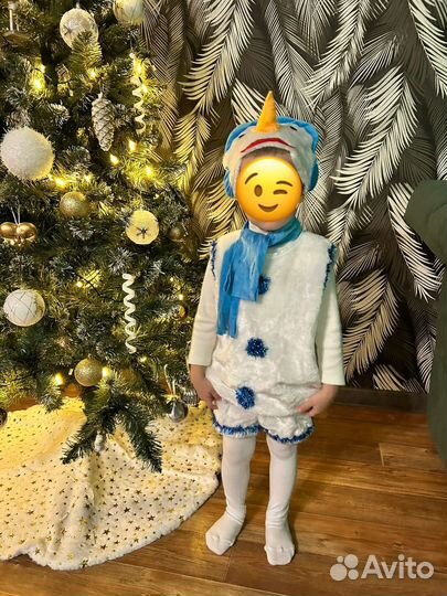 Костюм снеговика 98-104