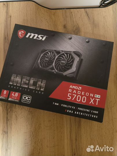 Видеокарта Radeon RX 5700 Xt