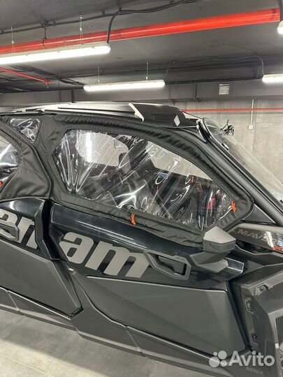 Мягкие окна на BRP canam maverick x3 MAX