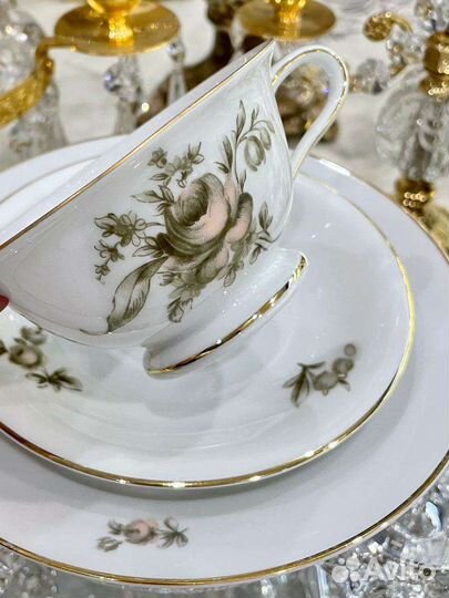 Винтаж: Чайная тройка Rosentahl