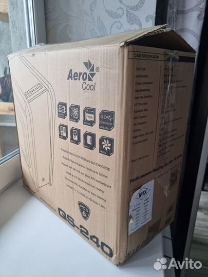 Корпус AeroCool QS-240 Black