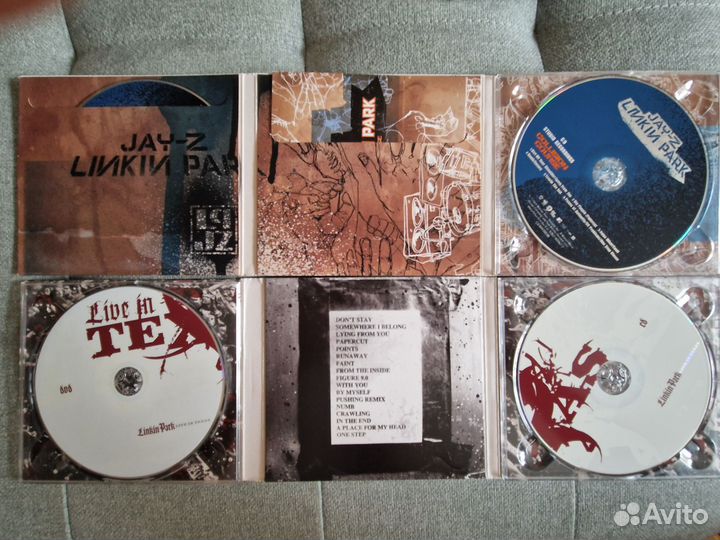 Linkin Park оригинальные CD и DVD