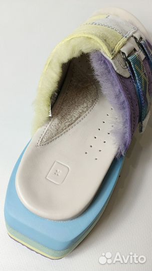 38 Меховые тапочки