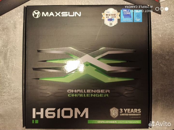 Материнская плата Maxsun Challenger H610M LGA1700