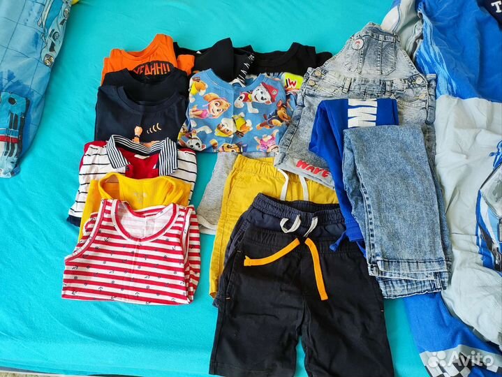 Вещи пакетом на мальчика 4-5 лет