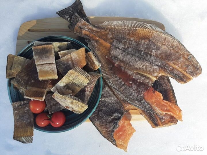 Мурманская вяленая камбала ерш 3 в 1