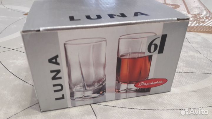 Новый набор рюмок Luna