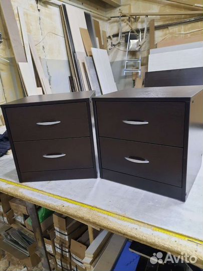 Тумба прикроватная венге