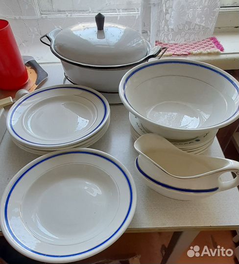 Посуда зик Конаково СССР 1954 год