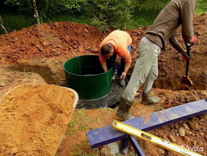 Автономная канализация под ключ. В любой грунт