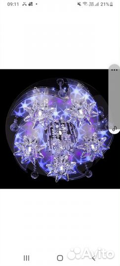 Люстра потолочная новая