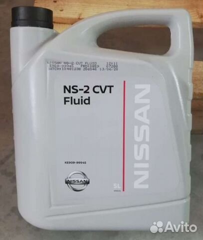 Масло nissan cvt NS 2 fluid трансмиссионное объявление продам
