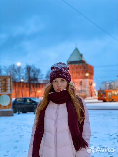 Пальто зимнее длинное прямое теплое