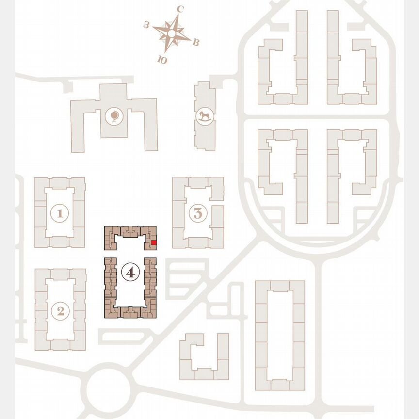 1-к. квартира, 37,7 м², 3/4 эт.