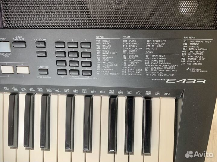 Синтезатор yamaha psr e433