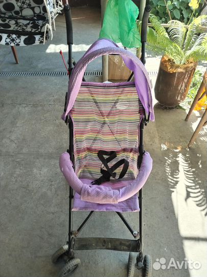 Прогулочная коляска трость бу