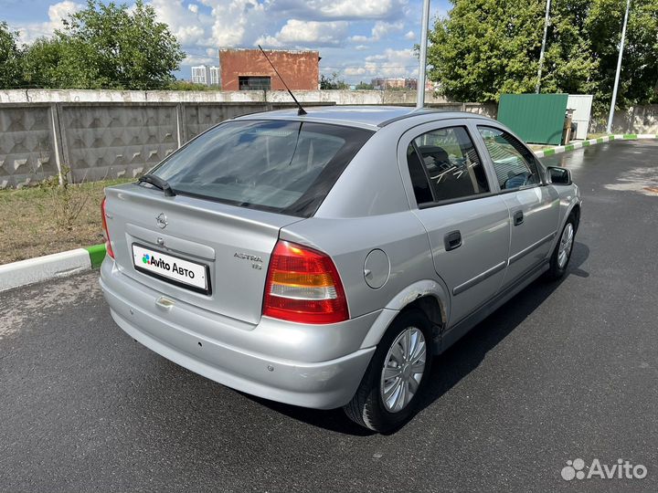 Opel Astra 1.6 AT, 2000, 209 000 км