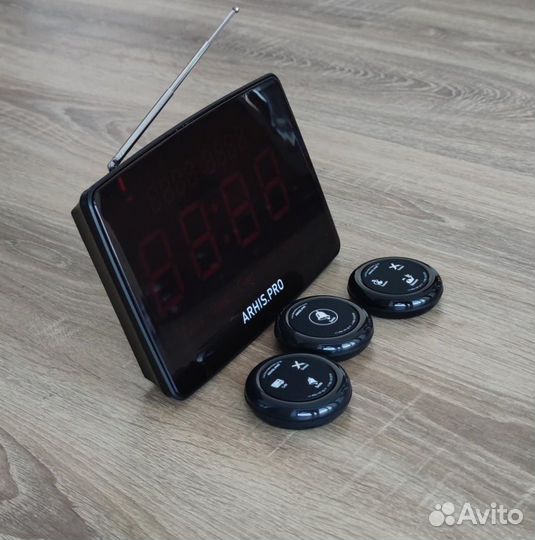 Комплект табло и кнопка вызова официанта