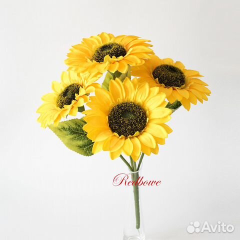 Подсолнух. Искусственные цветы