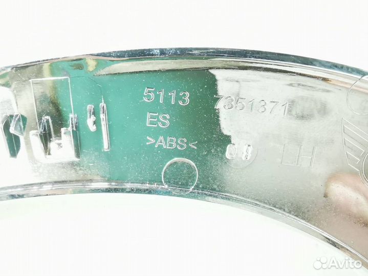 Накладка (ресничка) фары левая Mini Countryman