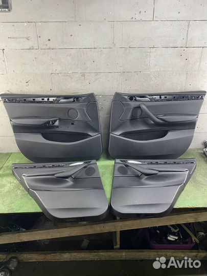 Дверные карты schwarz комплект BMW X3 F25 X4 F26