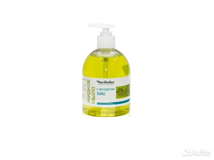 Жидкое мыло с экстрактом лайма чистовье, 500 мл