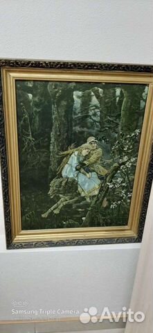 Картина Иван царевич и серый волк