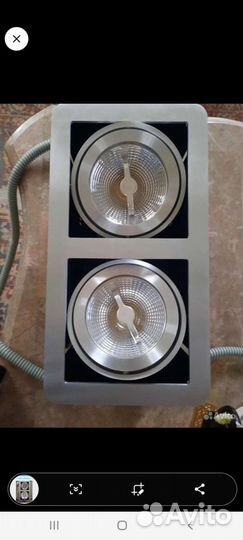 Светильник потолочный встраиваемый