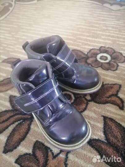 Ботинки демисезонные для девочки 26 размер