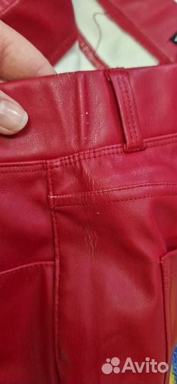 Кожаные брюки