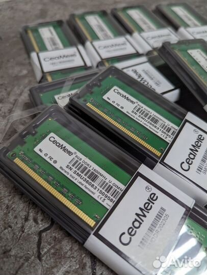 Новая DDR3 4GB 1600Mhz CeaMere Гарантия