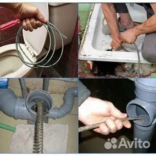 Устранение засоров прочистка