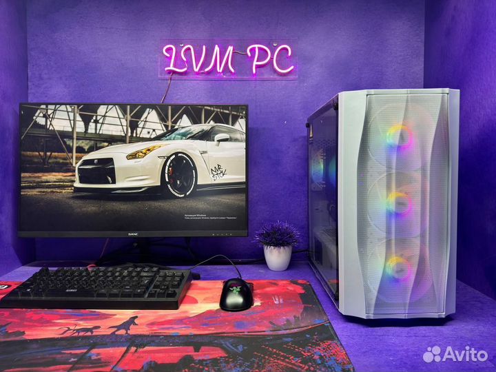 Мощный игровой компьютер RTX 3060 ti + i5 12400f