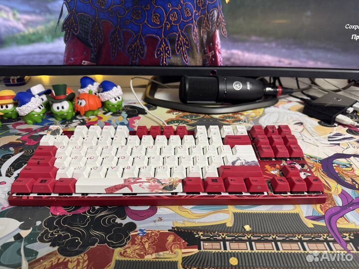 Varmilo VA87M KOI Cherry Silent Red