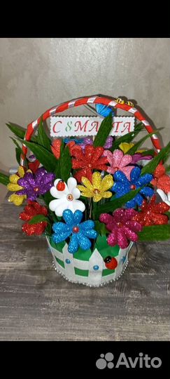 Поделка на 8 марта