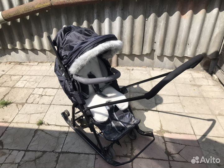 Детские санки коляска