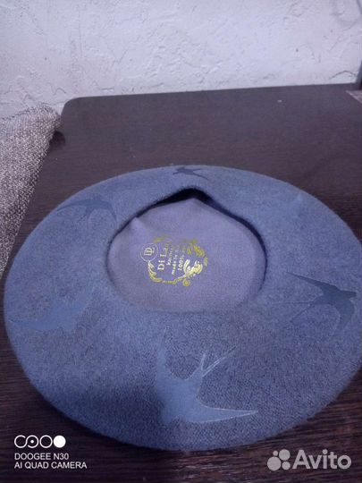 Зимний берет Di Lana на флисе