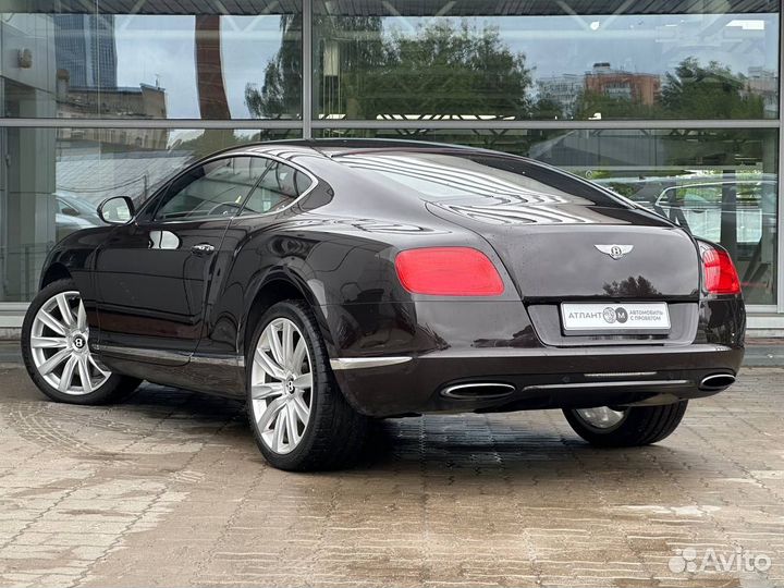 Bentley Continental GT 6.0 AT, 2011, 89 347 км