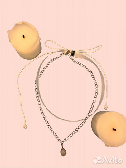 Колье из бисера ручной работы