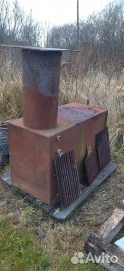 Печь буржуйка для гаража