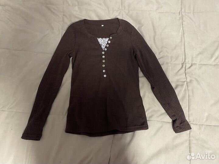 Готическая блузка y2k кружево сумерки