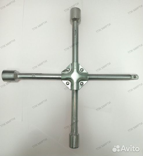 Ключ баллонный крестообразный, 17 х 19 х 21 мм