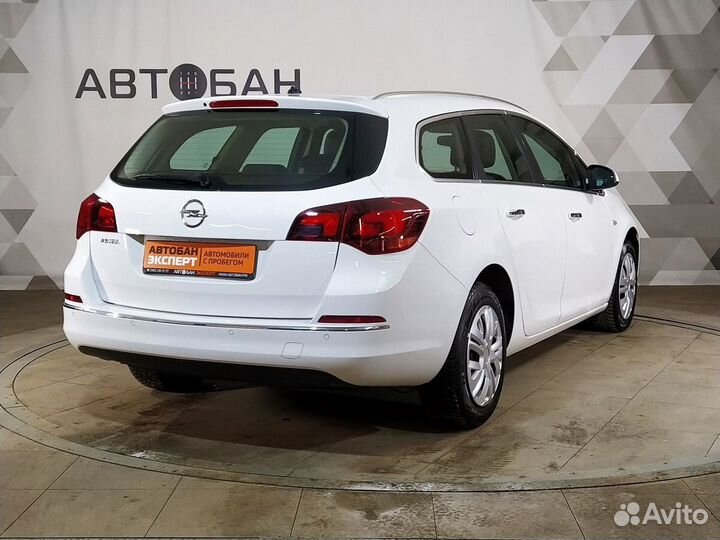 Opel Astra 1.6 МТ, 2013, 89 103 км