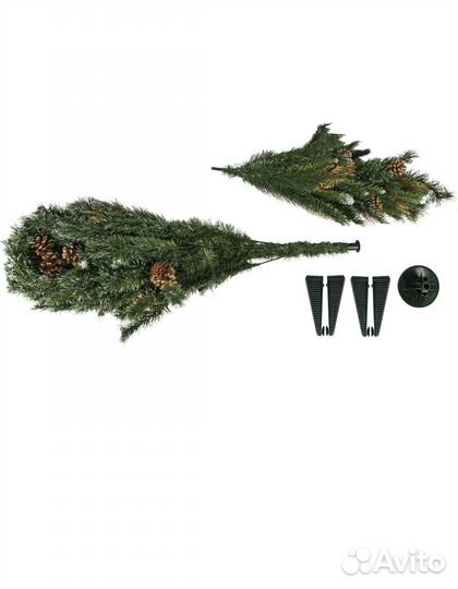 Ель новогодняя искусственная «Золотая» 180 см